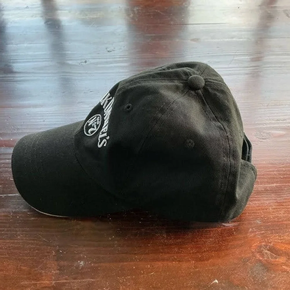 Jack Daniels Old No 7 Majic Headwear Baseball Cap Men Black Adjustable Strapback